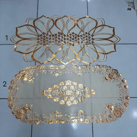 Dylan 19 [TA] - Dylan 19 - Taplak Meja Tamu PVC Persegi Anti Air 90x40