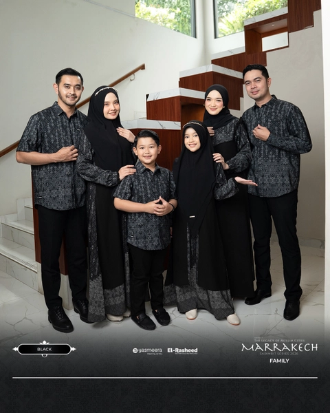 Yasmeera Official - SARIMBIT 2026 MARRAKECH SERIES WARNA BLACK