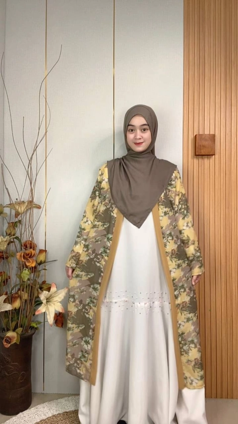 Milyarda Hijab - LONG OUTTER MOTIF MILYARDA