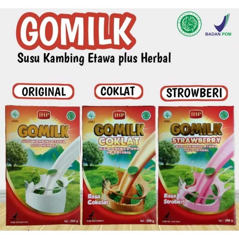 MieMu - GOMILK Susu Kambing Etawa + Herbal 200 gr