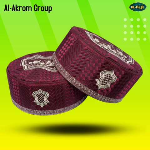 Al Akrom Group - Peci Haji Assagofah Merah