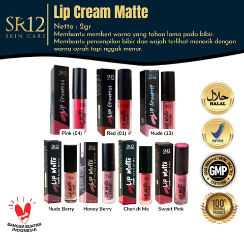 SR12 Herbal Skincare - Lip Matte Cream SR12