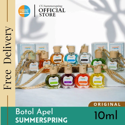 Summerspring - Botol Apel Summerspring Pengharum Ruangan Mobil Toilet Original
