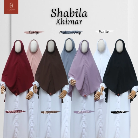 ELNOOR SYARI - ELNOOR SYAR'I - SHABILA KHIMAR SOFT PAD V-SHAPED