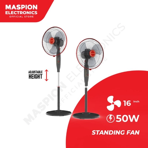 UTAMAMEGA - Maspion EX172S Stand Fan Kipas Angin Berdiri Uk 16Inch
