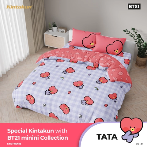 Kintakun - Bedcover Set Fitted Dluxe BT21 Minini Edition T-25 Sale
