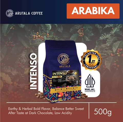 Arutala - ARUTALA Kopi Intenso Espresso Roast 500 gram