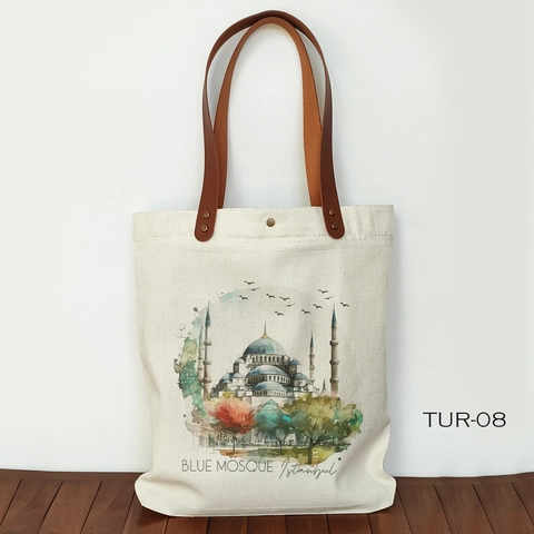 Dewani - Totebag Souvenir Turki Tas Canvas oleh oleh Turki - TUR08