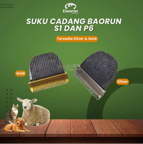 Eleanor Farm Shop - Suku Cadang Baorun S1 Dan P6 Alat Cukur Domba Anjing Type S1