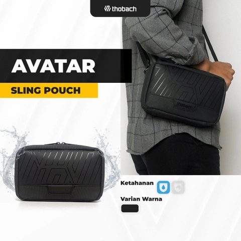 Thobach official - THOBACH - SLING BAG WATERPROOF TAS SELEMPANG AVATAR HAND BAG PRIA MULTIFUNGSI