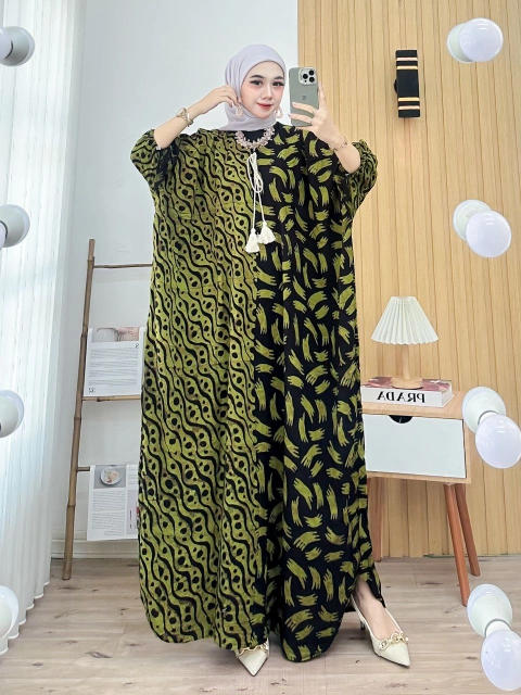 Batik Ayodha - KAFTAN CAP SENNA ALLSIZE JUMBO