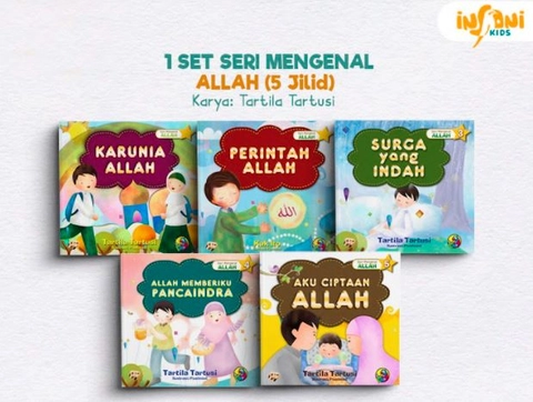 Gema Insani - 1 set seri Mengenal Allah SC