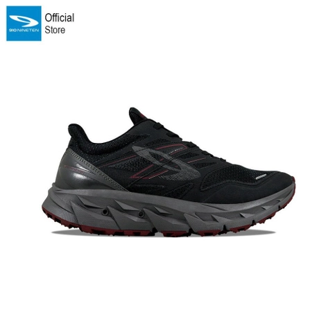 910 Nineten - YUZA EVO Hitam/Burgundy/Abu