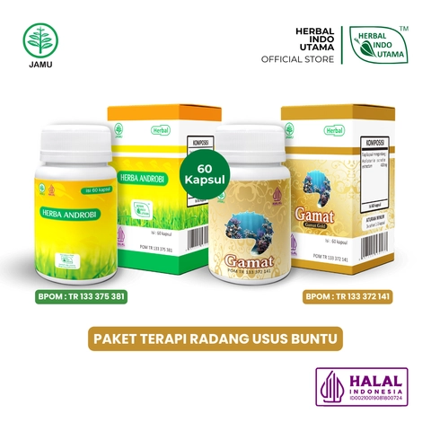 Herbal Indo Utama - Paket Terapi Herbal Radang Usus Buntu Herbal Indo Utama