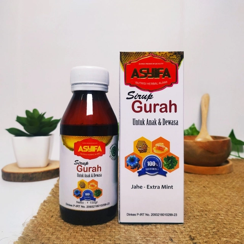 Sirup Gurah Asyifa Melegakan Tenggorokan