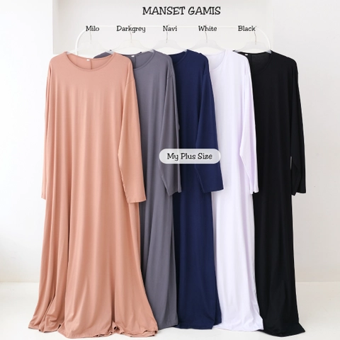 My Plus Size - Manset Gamis Jumbo Wanita 3XL & 5XL