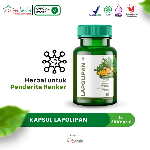 Griya Herba - Lapolipan Obat Herbal Membantu Memelihara Kondisi Kesehatan pada Penderita Kanker Polip Halal BPOM