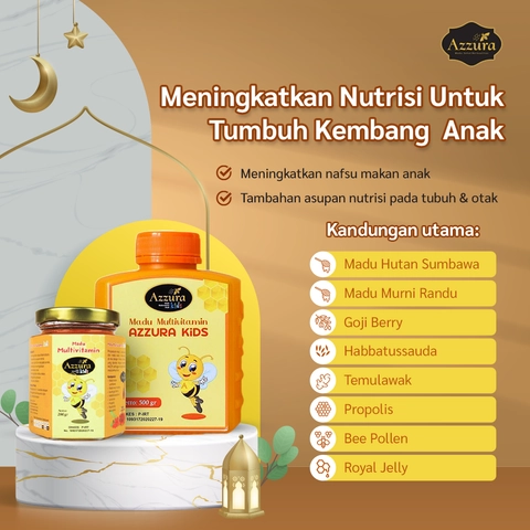 Madu Azzura - Madu Multivitamin Kids