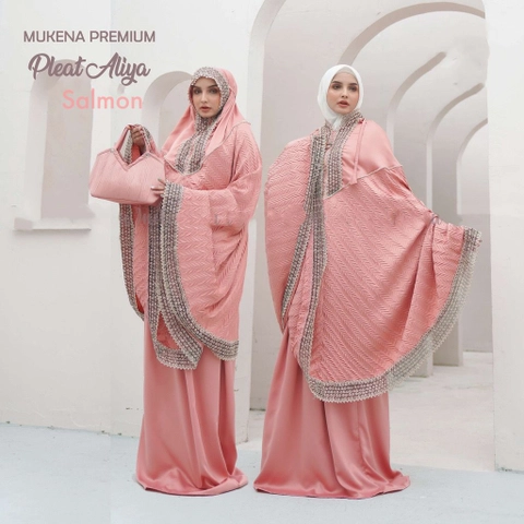 SRIAYU COLLECTION - Mukena 2 in 1 Pleat Aliya gelombang plisket