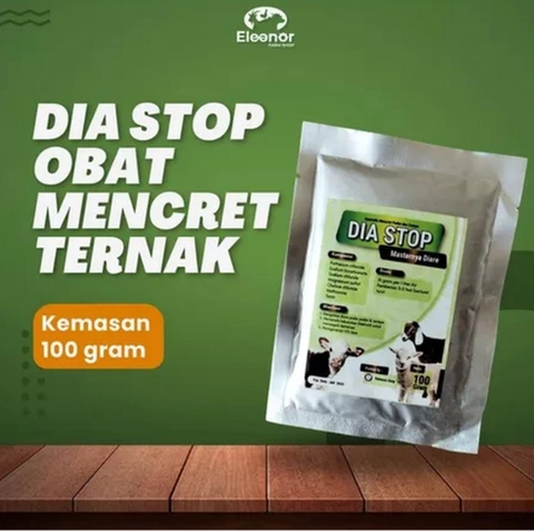 Eleanor Farm Shop - Obat Mencret Kambing Sapi Dia Stop Kemasan 100 Gr