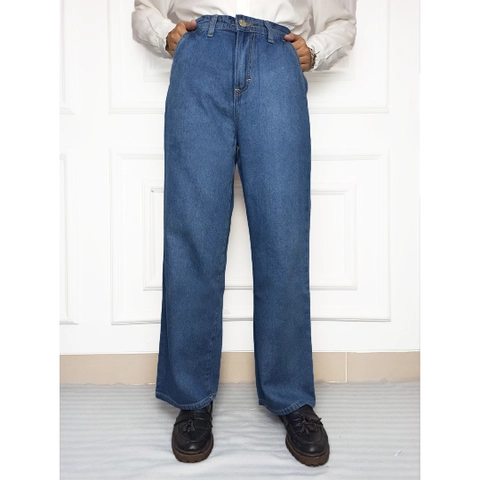 MKY Clothing - KULOT JEANS HIGHWAIST BIRU