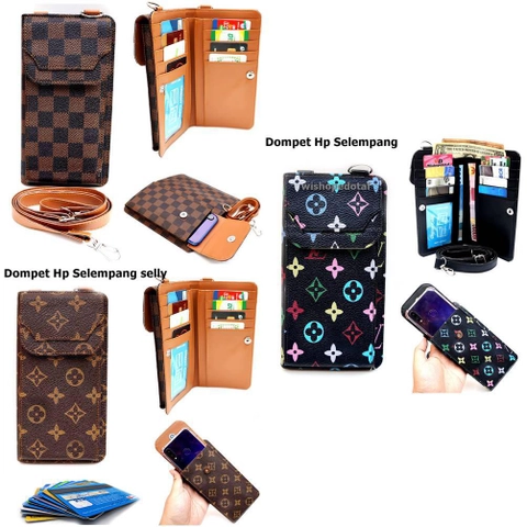 Lanc Fashion - Dompet Lipat Selempang Hp Selly Art