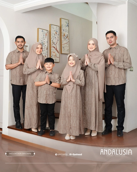 Yasmeera Official - SARIMBIT 2026 ANDALUSIA SERIES WARNA MOUNTAIN BROWN