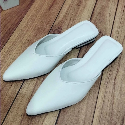 apaastore - Sepatu Sandal Wanita Slip on Mules 3 cm