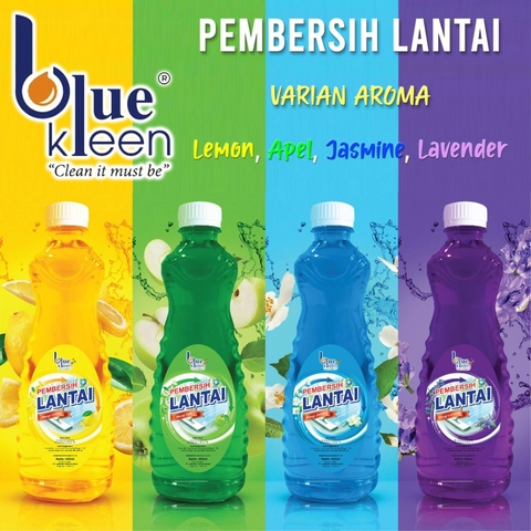 Pembersih Lantai BlueKleen (1 Liter) - ( 2 Botol 500 ml)