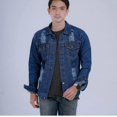 Bursanekashop - JAKET JEANS DESTROY SOBEK