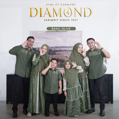 Yasmeera Official - SARIMBIT 2025 DIAMOND SERIES - BASIL OLIVE