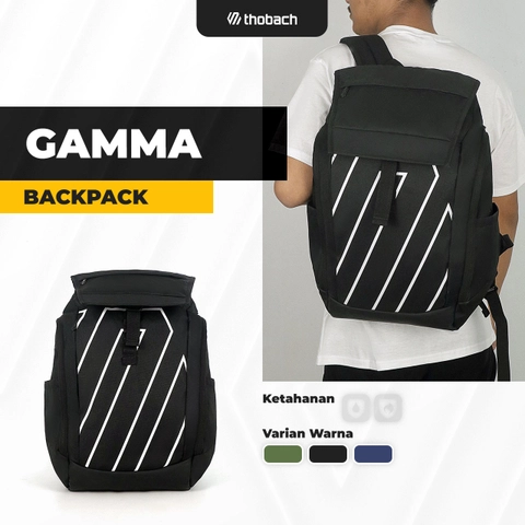 Thobach official - THOBACH-BACKPACK TAS RANSEL GAMMA TAS PUNGGUNG MULTIFUNGSI TAS SEKOLAH TAS KULIAH