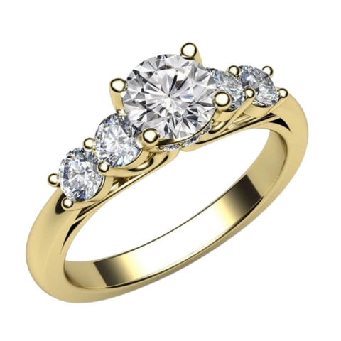 1901 Jewelry - 1901 Jewelry Cincin Berlian Laboratorium Bezel