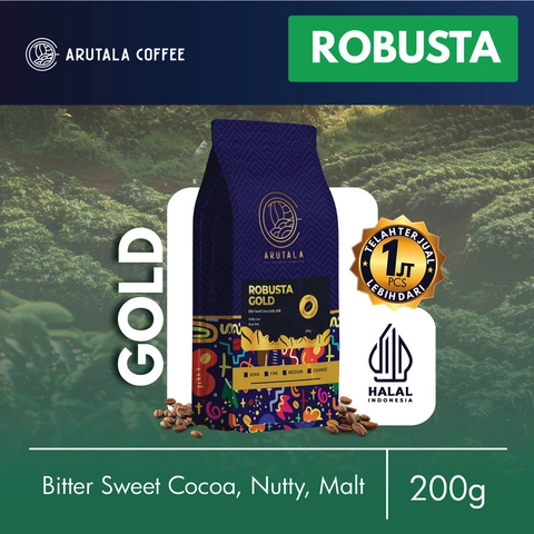 Arutala - ARUTALA Kopi Robusta Gold 200 gram