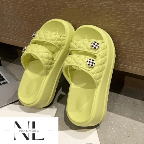 NO LABEL - Sandal Wanita Slip On Bandua Eva Rubber Premium (NL 16)