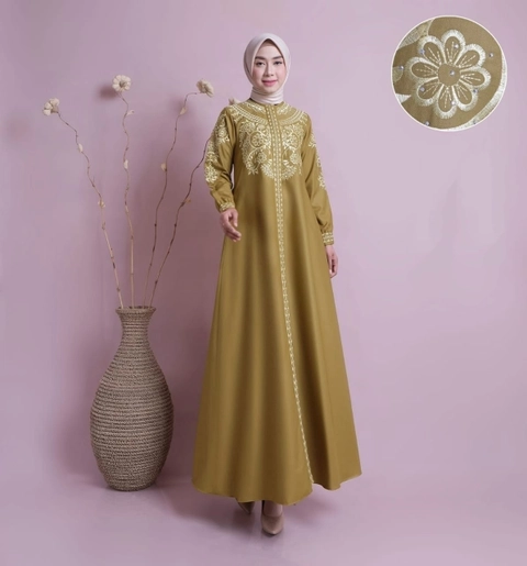 Celin Fashion [TA] - Gamis Riani bordir