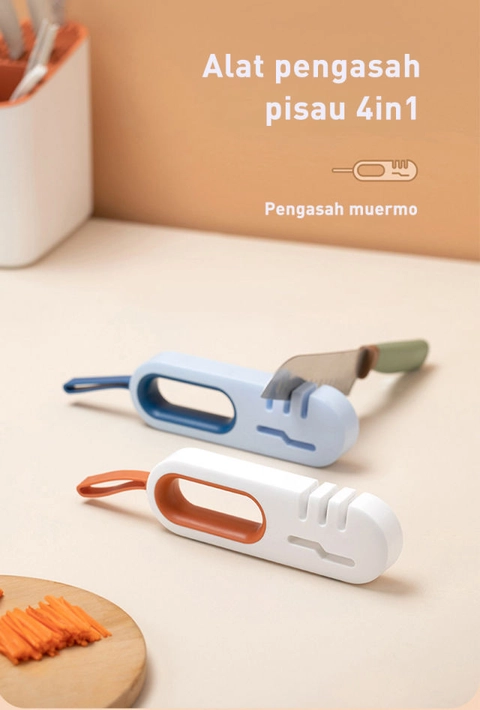 Fafa Store 20 - Alat Pengasah Pisau Dan Gunting Multifungsi / Knife Sharpener
