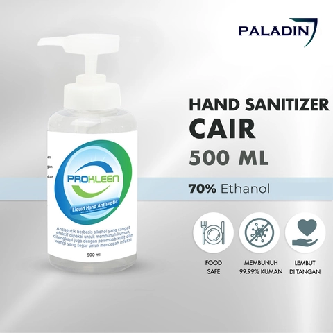 Hand Santizer Food Grade Liquid PROKLEEN 500ML