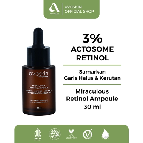 AVOSKIN OFFICIAL - Miraculous Retinol Ampoule Skincare