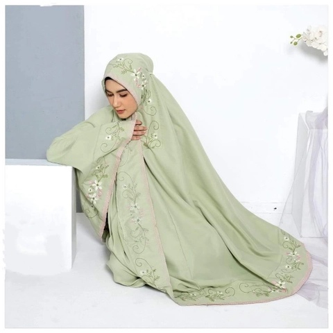 SRIAYU COLLECTION - Mukena Bordir Melati