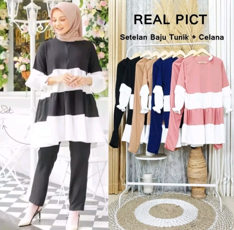 Fisky Collection - One Set Tunik Fineta