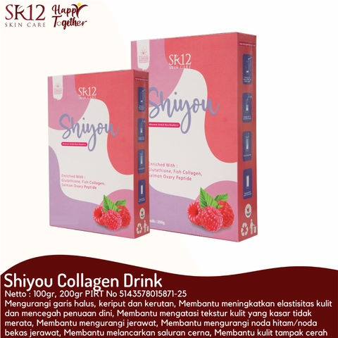 SR12 Shiyou Collagen Drink Mencerahkan Kulit Dari Dalam