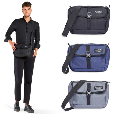 Martin Versa - Martin Versa SL6 EVOX Tas Selempang Pria Kanvas Men Messenger Bag