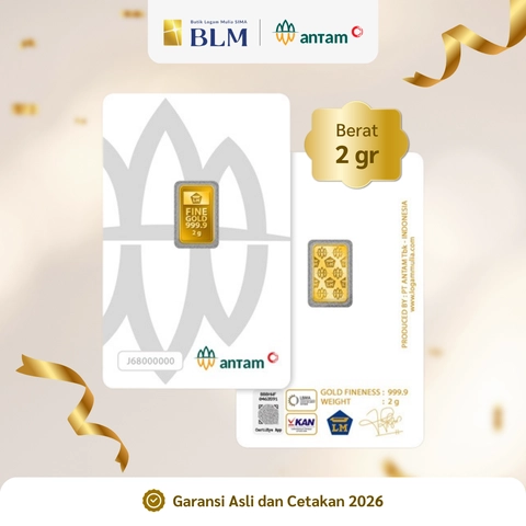 Emas ANTAM Logam Mulia - 2 gr 2026