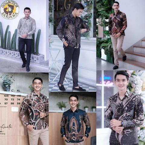 COLLECTION SARJANA - BATIK PRIA PREMIUM - TERBARU & KEKINIAN