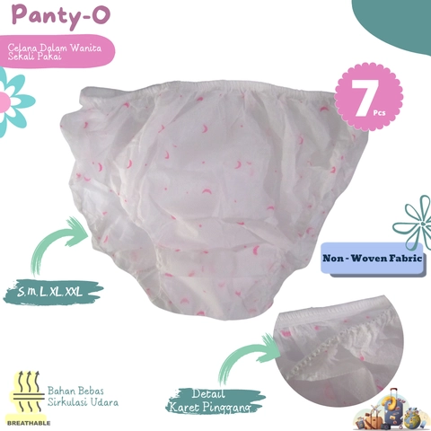 Celana Dalam Wanita Sekali Pake Disposable Underwear Bepergian Di Rawat Panty O