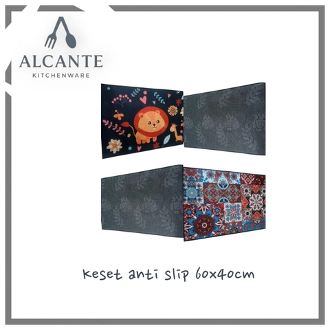 Alcante - Keset 3 Dimensi Anti Slip Keset Lantai
