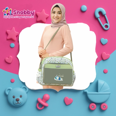 SNOBBY BABY - Tas Bayi Besar Snobby Hippo Sereis TPT 3173
