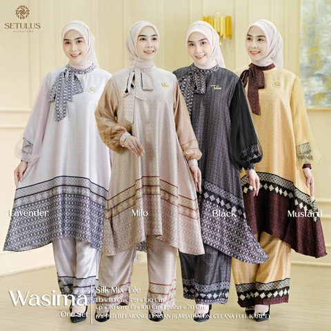 Griya Busanaku Solo - Wasima one set wanita original brand