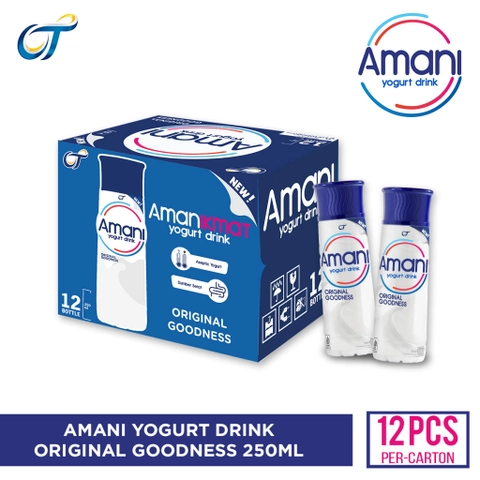 Baskit - AMANI YOGURT NAS ORIGINAL 250 ML (1 CARTON)